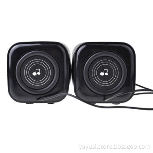 Two Small Boxes Bubble Printed Mini Speaker